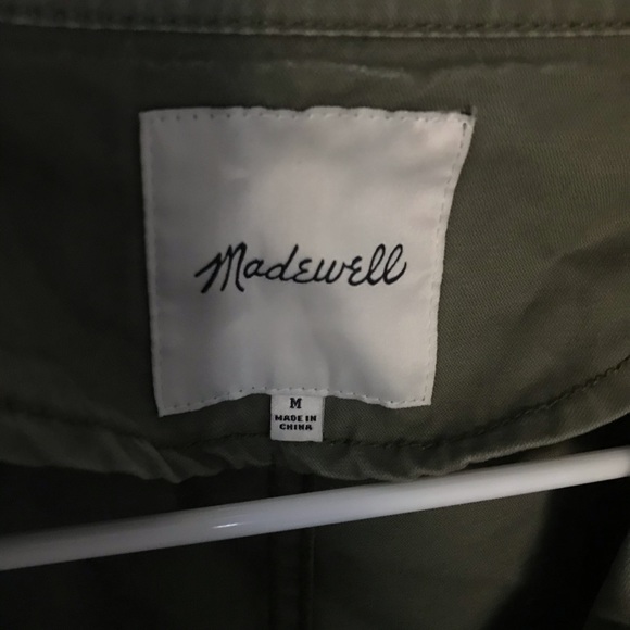 Madewell Fleet Jacket Olive Medium - Picture 4 of 6